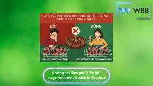Những sai lầm phổ biến khi cược roulette và cách khắc phục